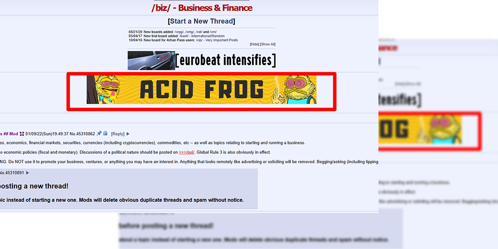 4chan Crypto Ads