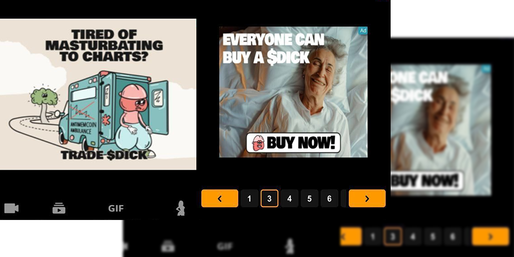 Pornhub Crypto ads